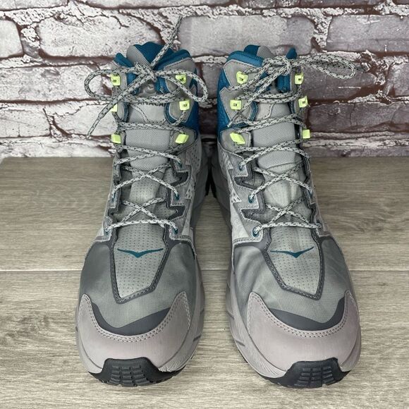 COPY - COPY - Hoka One Anacapa Mid GTX Gray Blue Hiking Boots 1122018-SBCRL Men… - Picture 5 of 16